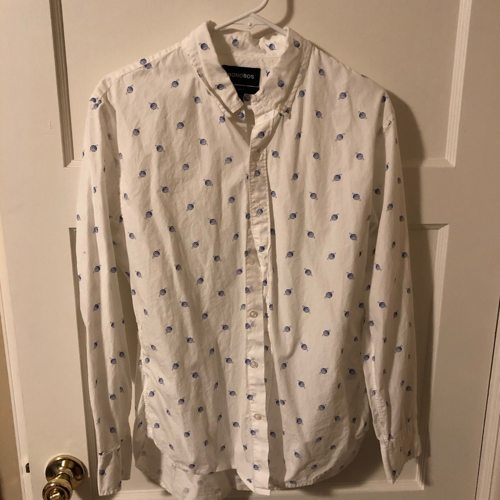 Bonobos space button down